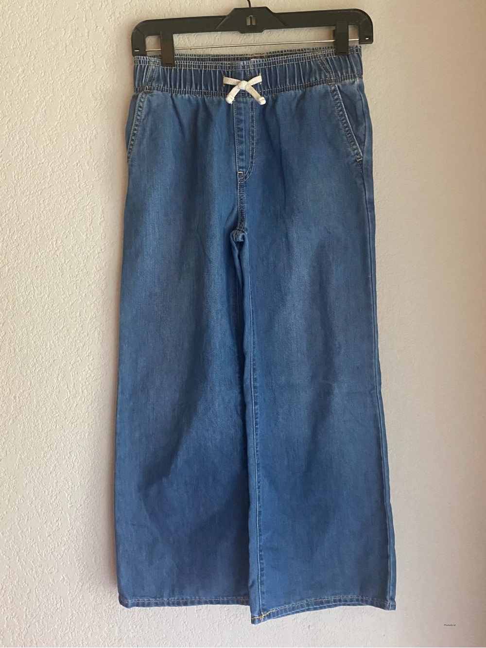 Old Navy Kids Blue Denim Wide-Leg Jeans